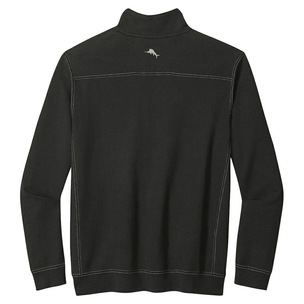 Buffalo Bills Sport Tobago Half-Zip Pullover Black - Tommy Bahama
