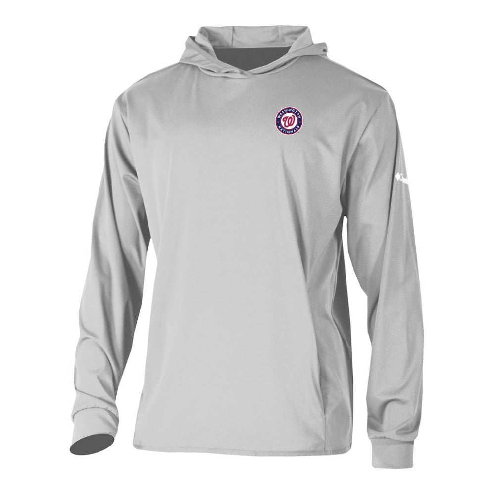 Washington Nationals Columbia Long Drive Pullover Hoodie discount