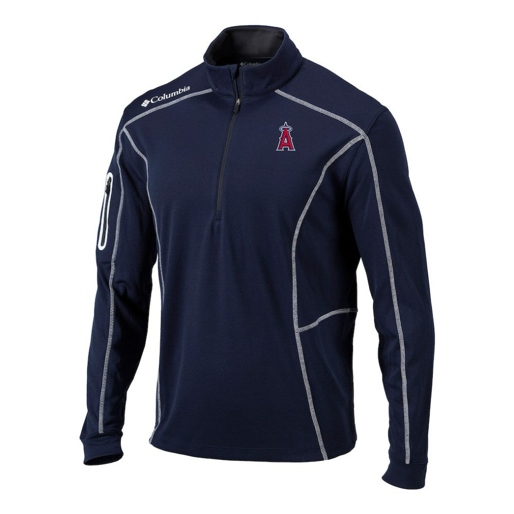 Los Angeles Angels Columbia Omni-Wick Shotgun Quarter-Zip Pullover Lifestyle