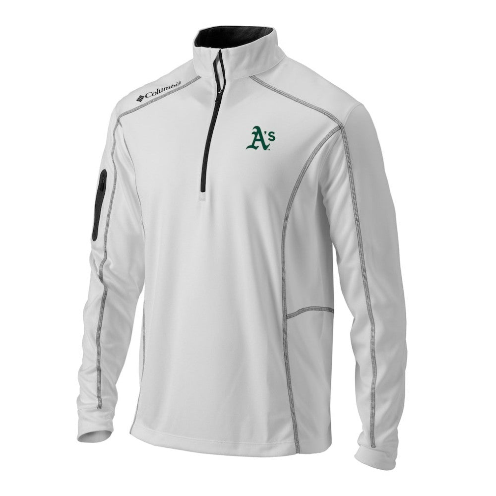 Athletics Columbia Omni-Wick Shotgun Quarter-Zip Pullover On Sale