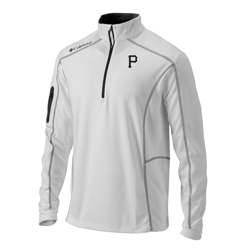 Pittsburgh Pirates Columbia Omni-Wick Shotgun Quarter-Zip Pullover for sale