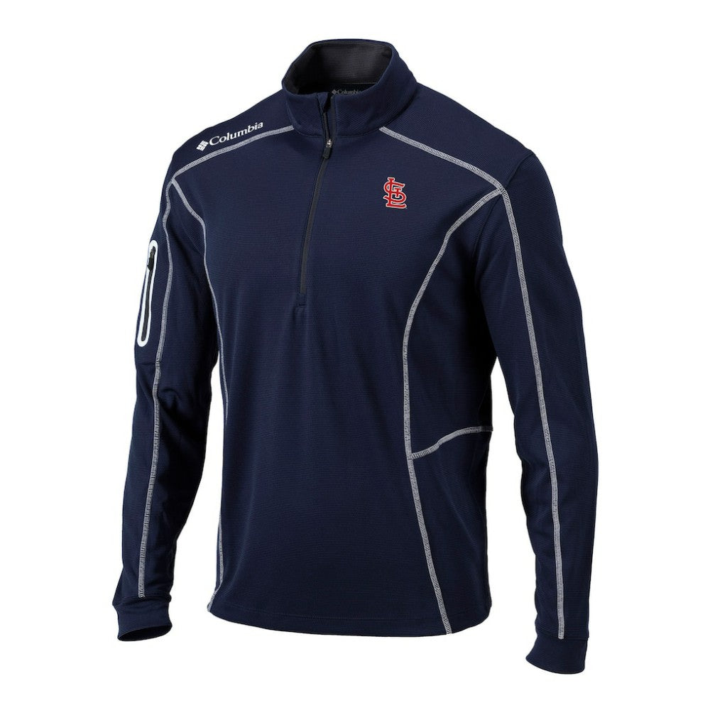 St. Louis Cardinals Columbia Omni-Wick Shotgun Quarter-Zip Pullover Sale