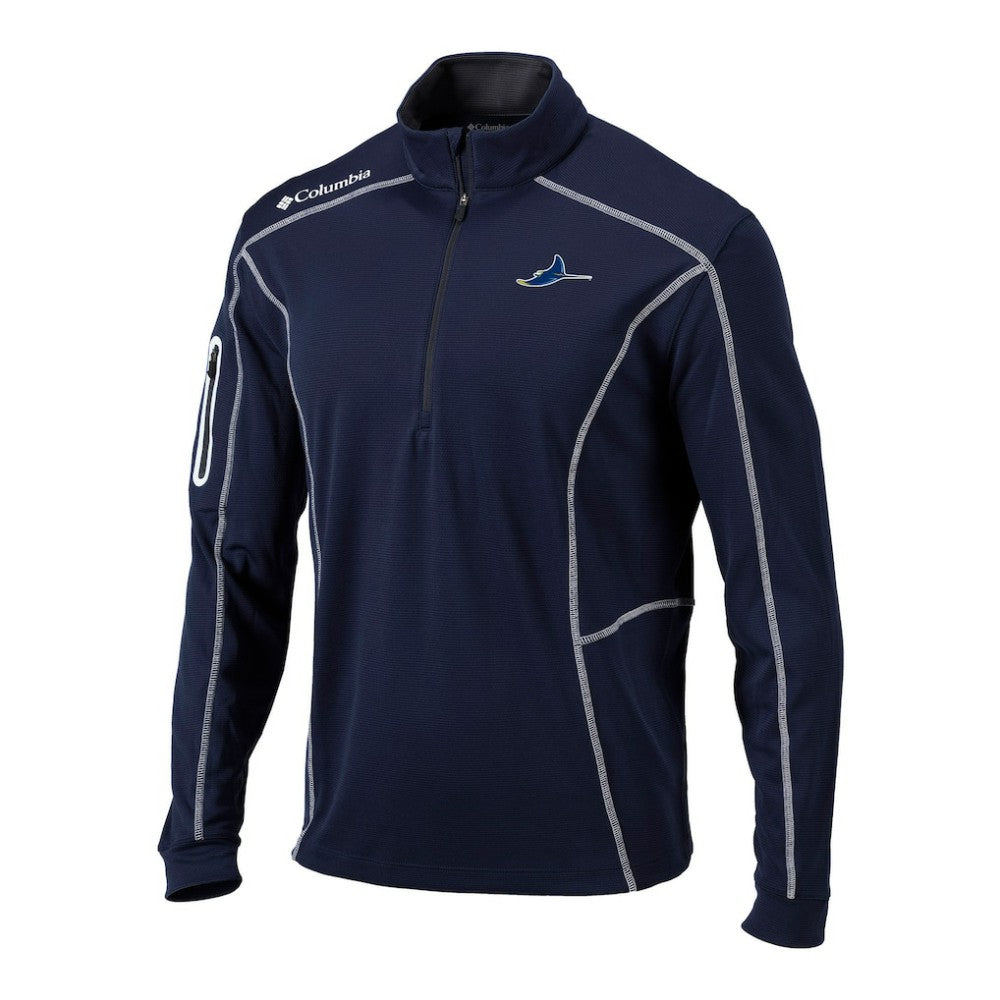 Tampa Bay Rays Columbia Omni-Wick Shotgun Quarter-Zip Pullover Near Me