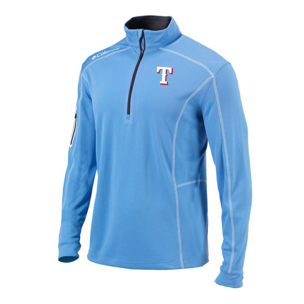 Texas Rangers Columbia Omni-Wick Shotgun Quarter-Zip Pullover Near Me