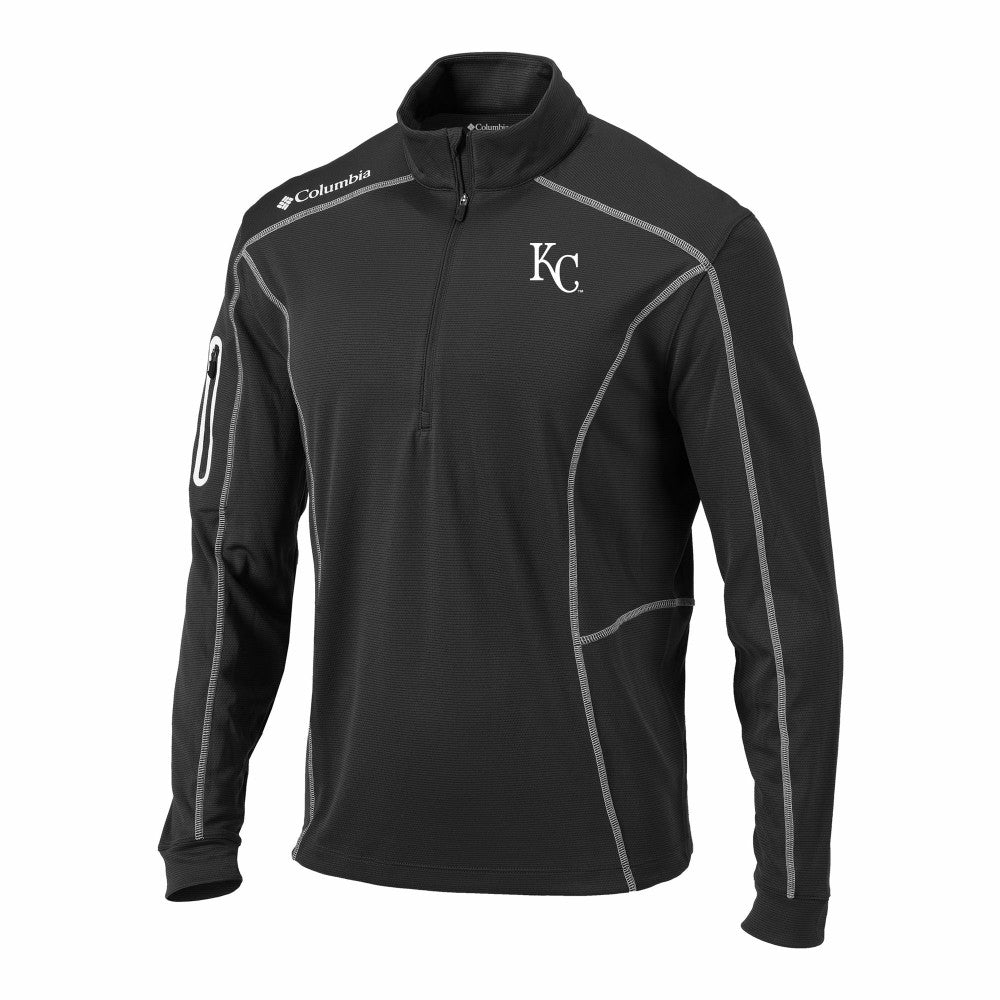 Kansas City Royals Columbia Omni-Wick Shotgun Quarter-Zip Pullover On Sale