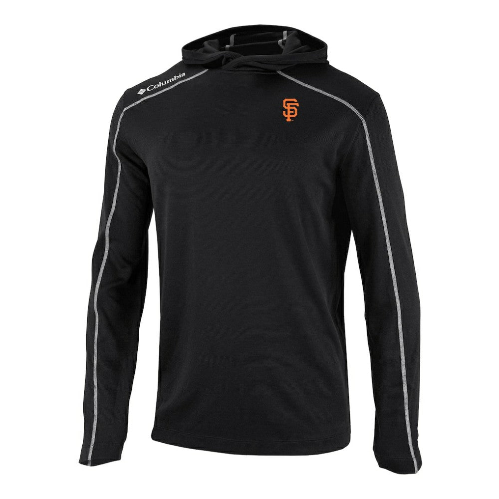 San Francisco Giants Columbia Omni-Wick Shotgun Pullover Hoodie On Sale