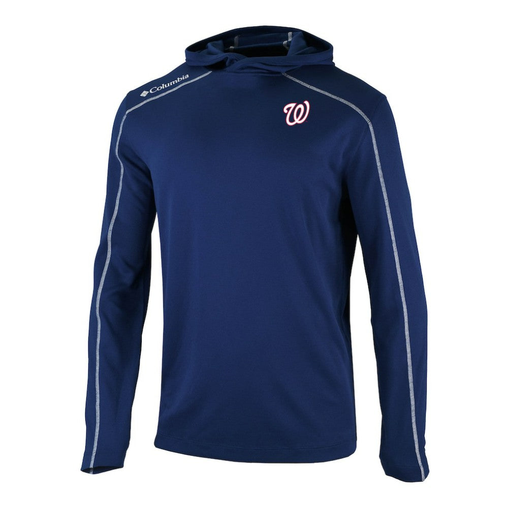 Washington Nationals Columbia Omni-Wick Shotgun Pullover Hoodie Sale