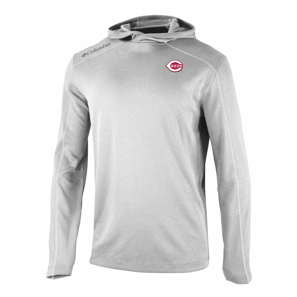 Cincinnati Reds Columbia Omni-Wick Shotgun Pullover Hoodie Sale