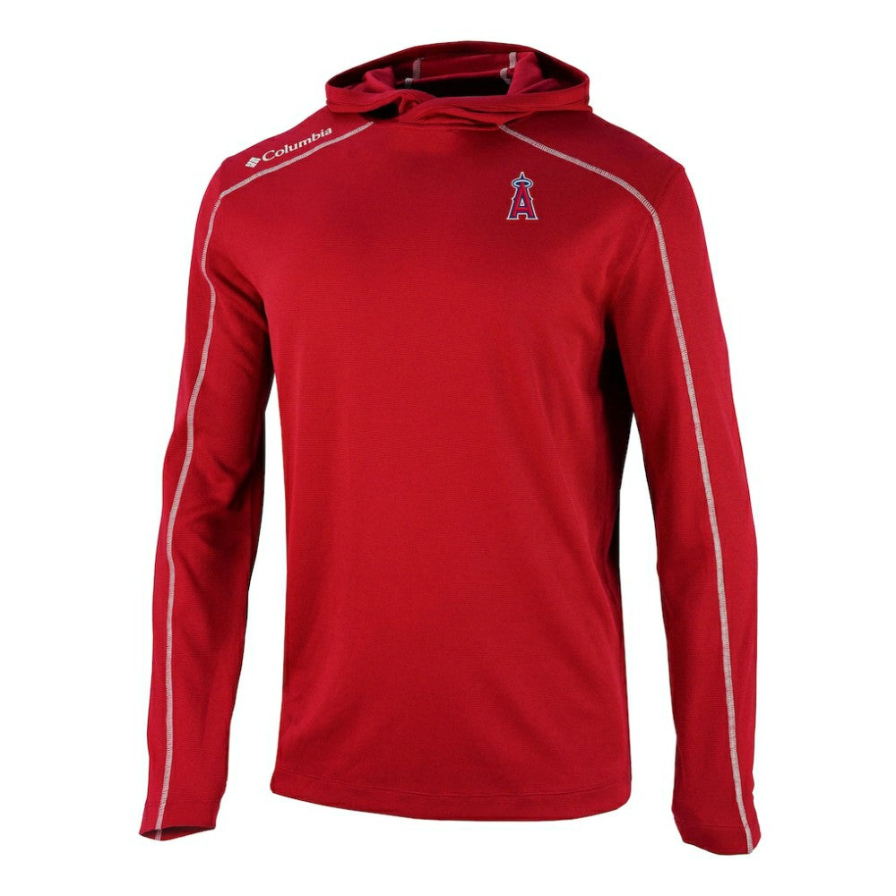 Los Angeles Angels Columbia Omni-Wick Shotgun Pullover Hoodie Online