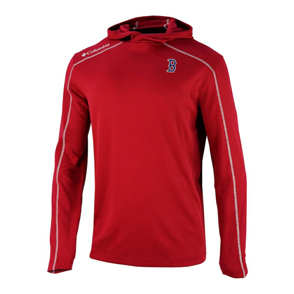 Boston Red Sox Columbia Omni-Wick Shotgun Pullover Hoodie On Sale