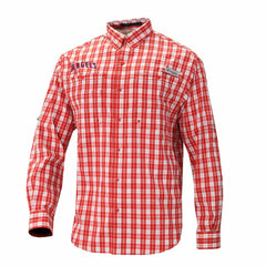 Los Angeles Angels Columbia Super Tamiami Omni-Shade Long Sleeve Button-Down Shirt for sale