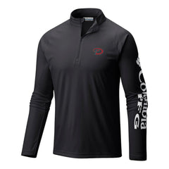 Arizona Diamondbacks Columbia Terminal Tackle Omni-Wick Raglan Quarter-Zip Pullover Near Me