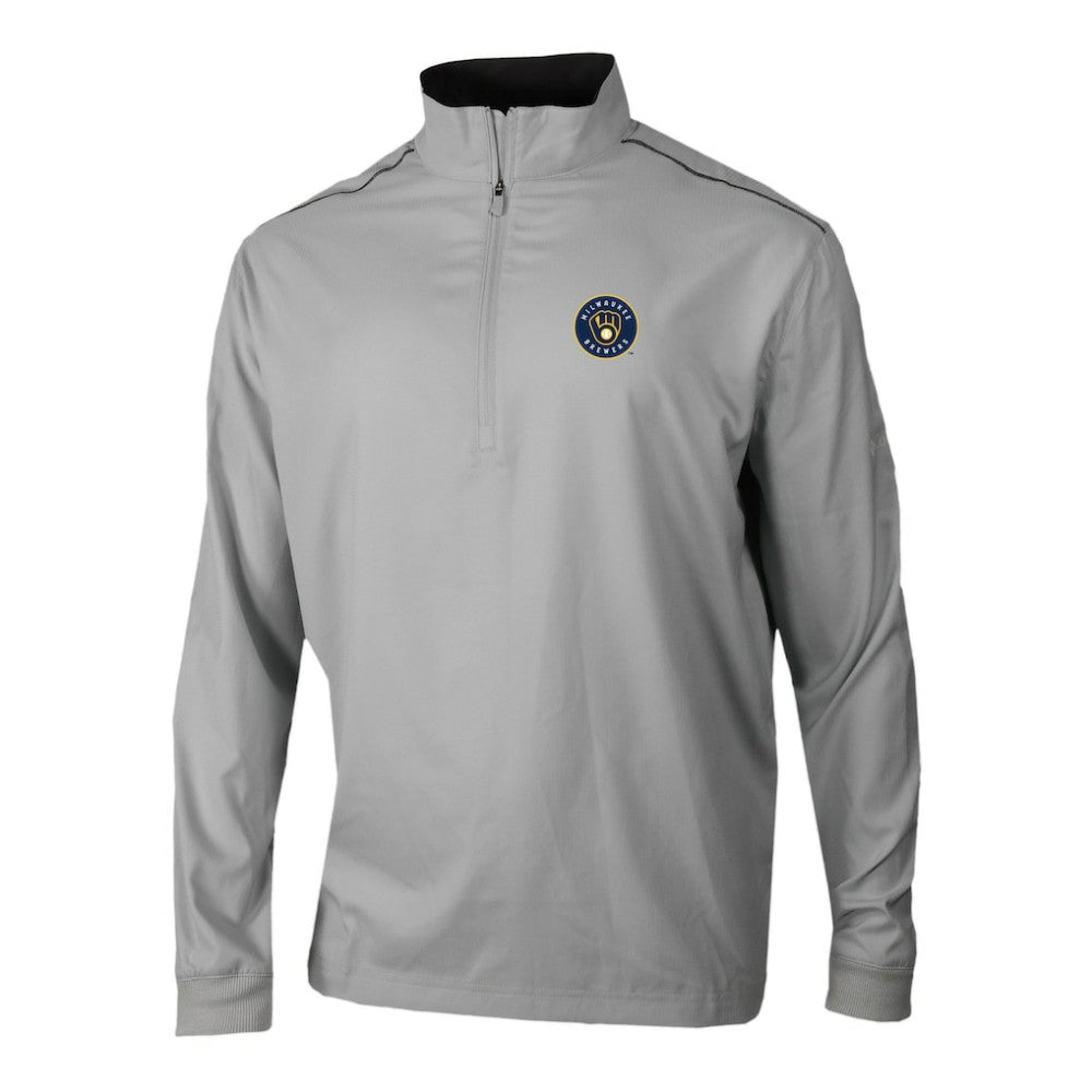 Milwaukee Brewers Columbia Omni-Wick Bogey's Paradise Quarter-Zip Pullover Online