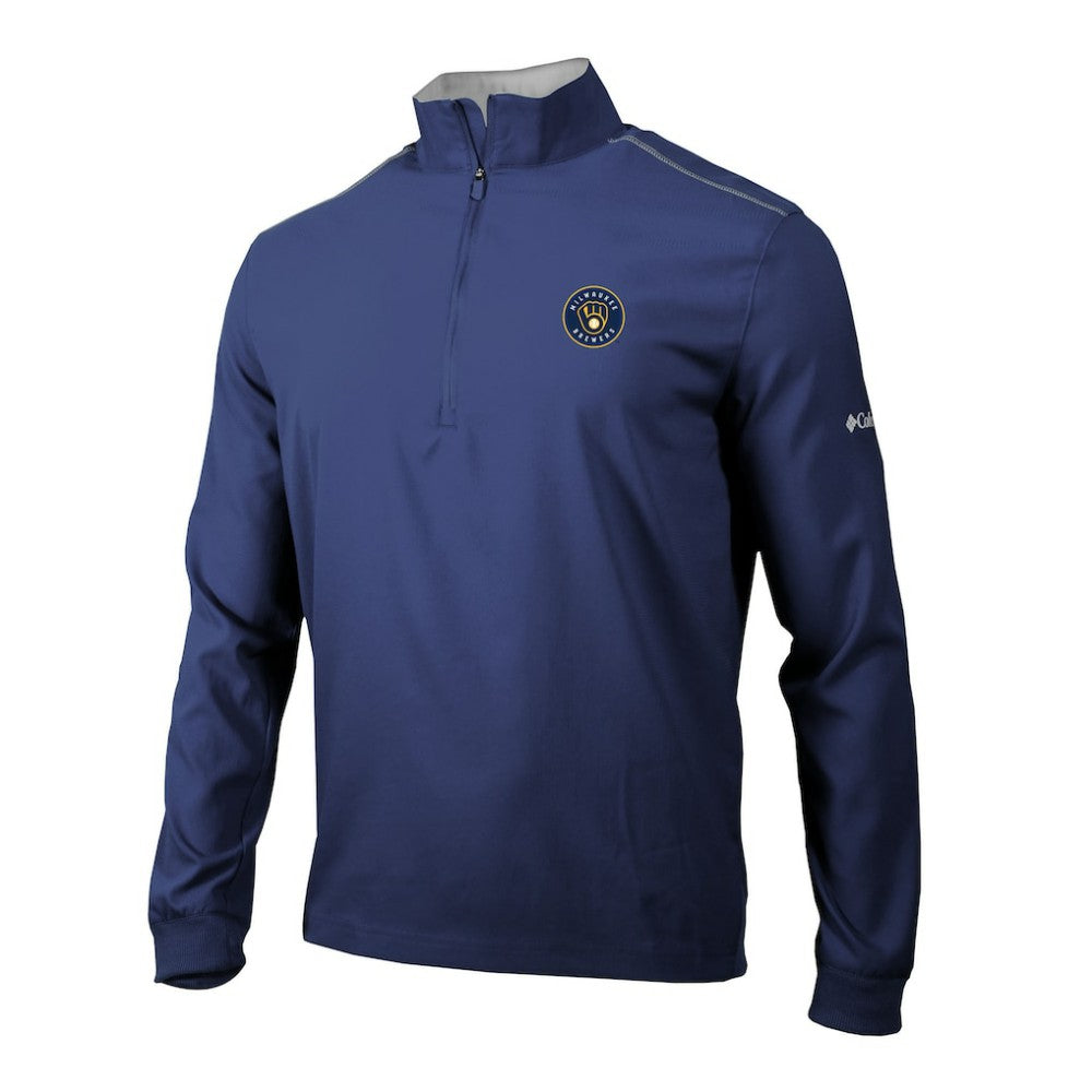 Milwaukee Brewers Columbia Omni-Wick Bogey's Paradise Quarter-Zip Pullover Online