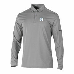 Houston Astros Columbia Omni-Wick Pin High Long Sleeve Polo Near Me