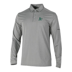 Athletics Columbia Omni-Wick Pin High Long Sleeve Polo for sale