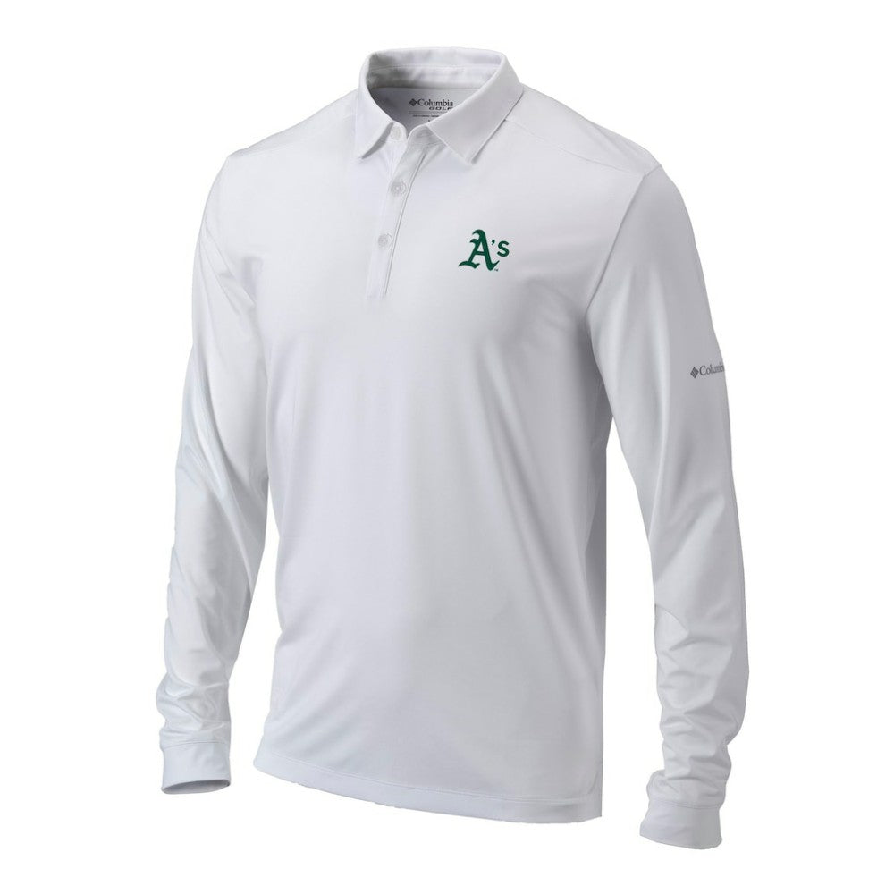 Athletics Columbia Omni-Wick Pin High Long Sleeve Polo discount