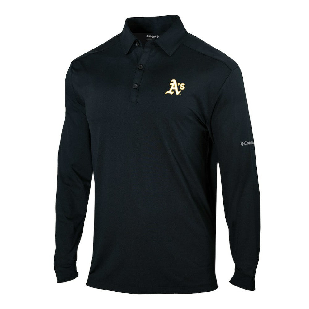 Athletics Columbia Omni-Wick Pin High Long Sleeve Polo Online