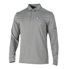Toronto Blue Jays Columbia Omni-Wick Pin High Long Sleeve Polo Near Me