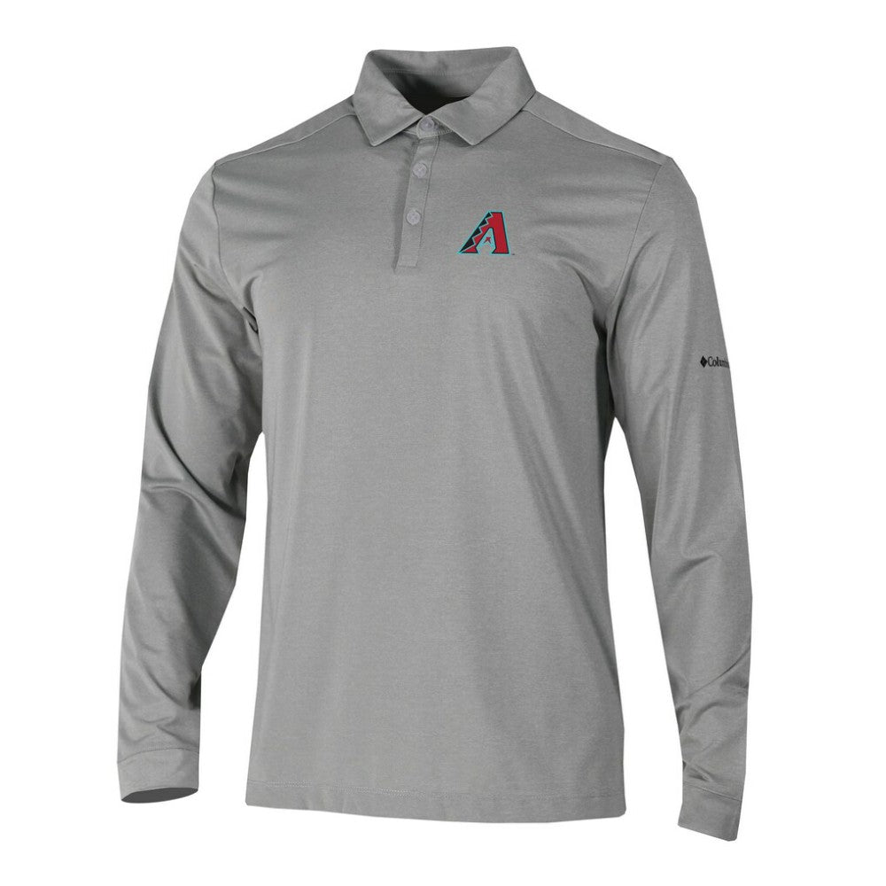 Arizona Diamondbacks Columbia Omni-Wick Pin High Long Sleeve Polo Lifestyle