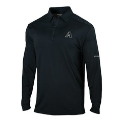 Arizona Diamondbacks Columbia Omni-Wick Pin High Long Sleeve Polo On Sale