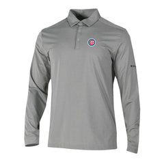 Chicago Cubs Columbia Omni-Wick Pin High Long Sleeve Polo Near Me