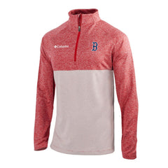 Boston Red Sox Columbia Omni-Wick Raglan Rockin' It Quarter-Zip Pullover Sale