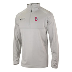 Boston Red Sox Columbia Omni-Wick Raglan Rockin' It Quarter-Zip Pullover Sale