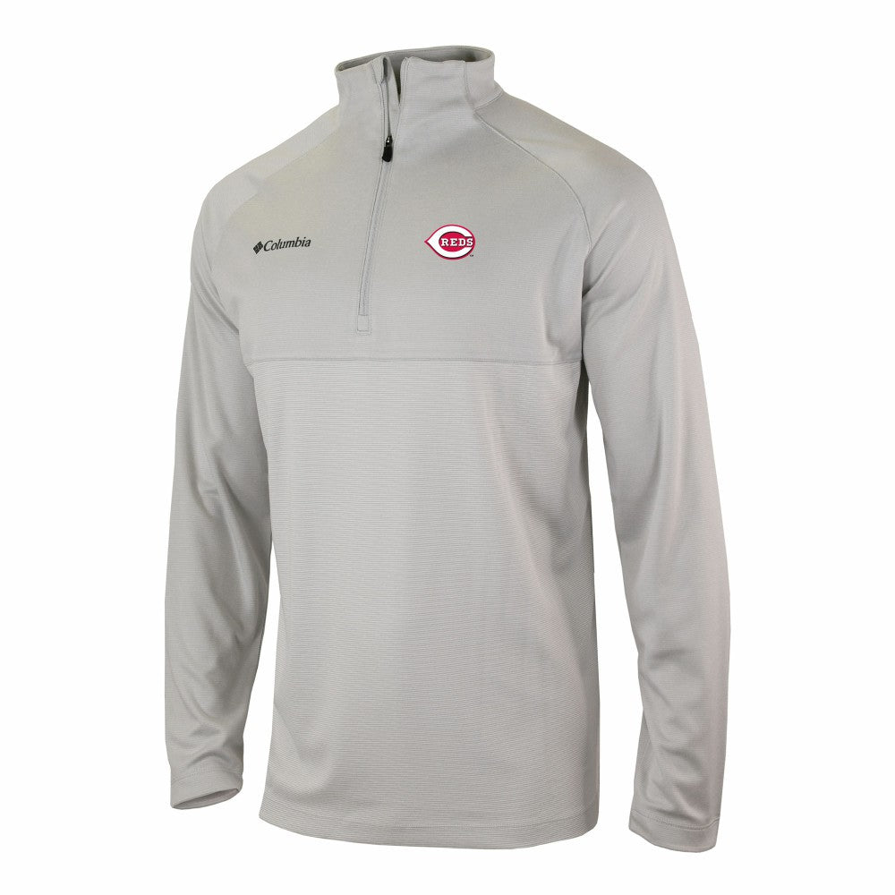 Cincinnati Reds Columbia Omni-Wick Raglan Rockin' It Quarter-Zip Pullover Online