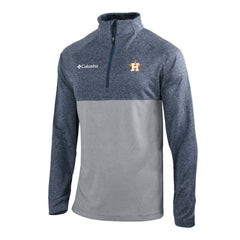 Houston Astros Columbia Omni-Wick Raglan Rockin' It Quarter-Zip Pullover discount