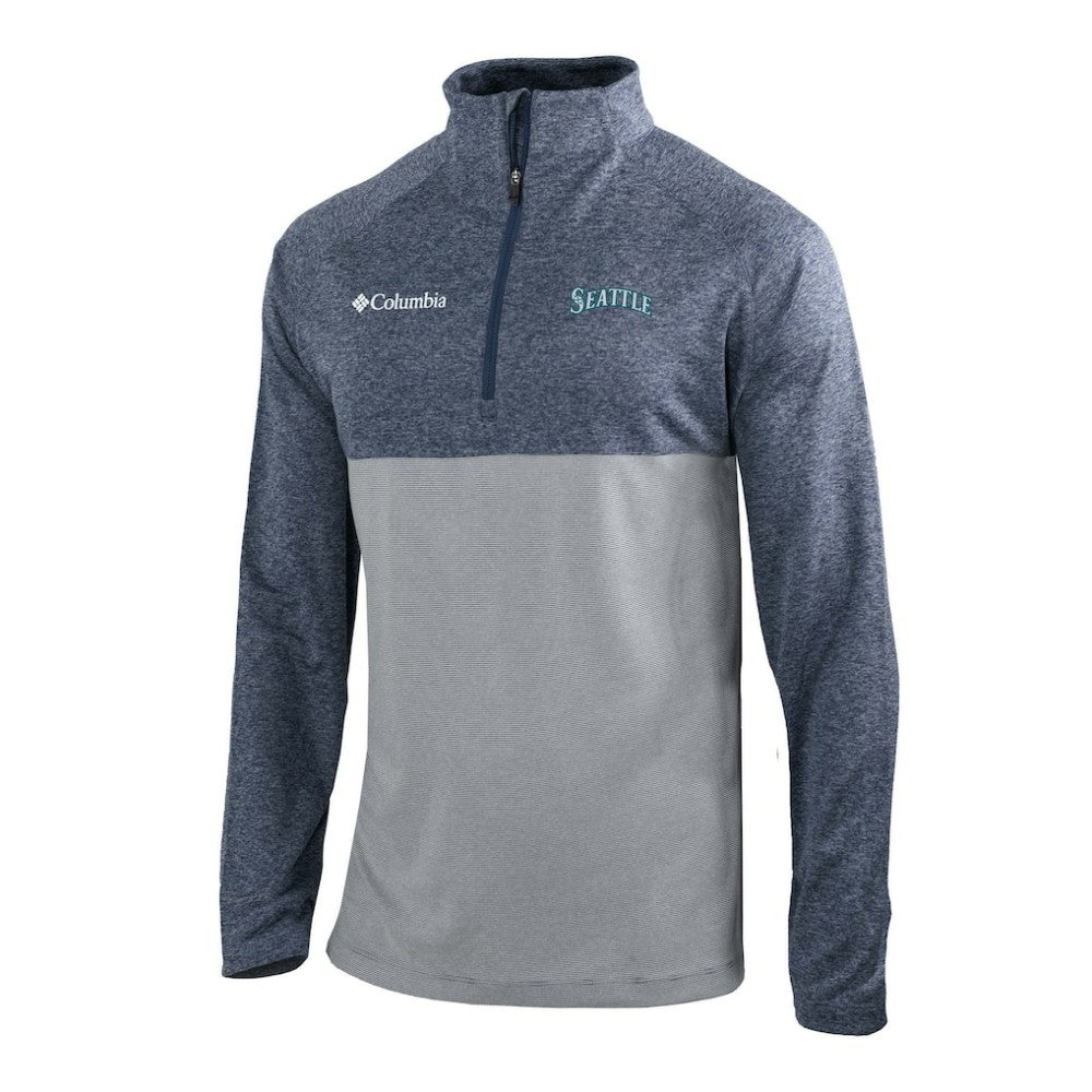 Seattle Mariners Columbia Omni-Wick Raglan Rockin' It Quarter-Zip Pullover Near Me