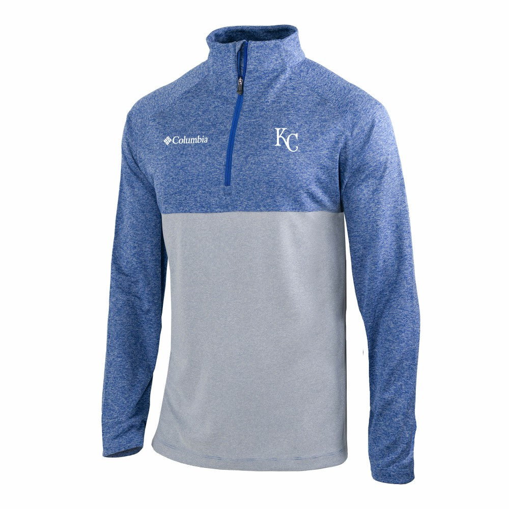 Kansas City Royals Columbia Omni-Wick Raglan Rockin' It Quarter-Zip Pullover Online