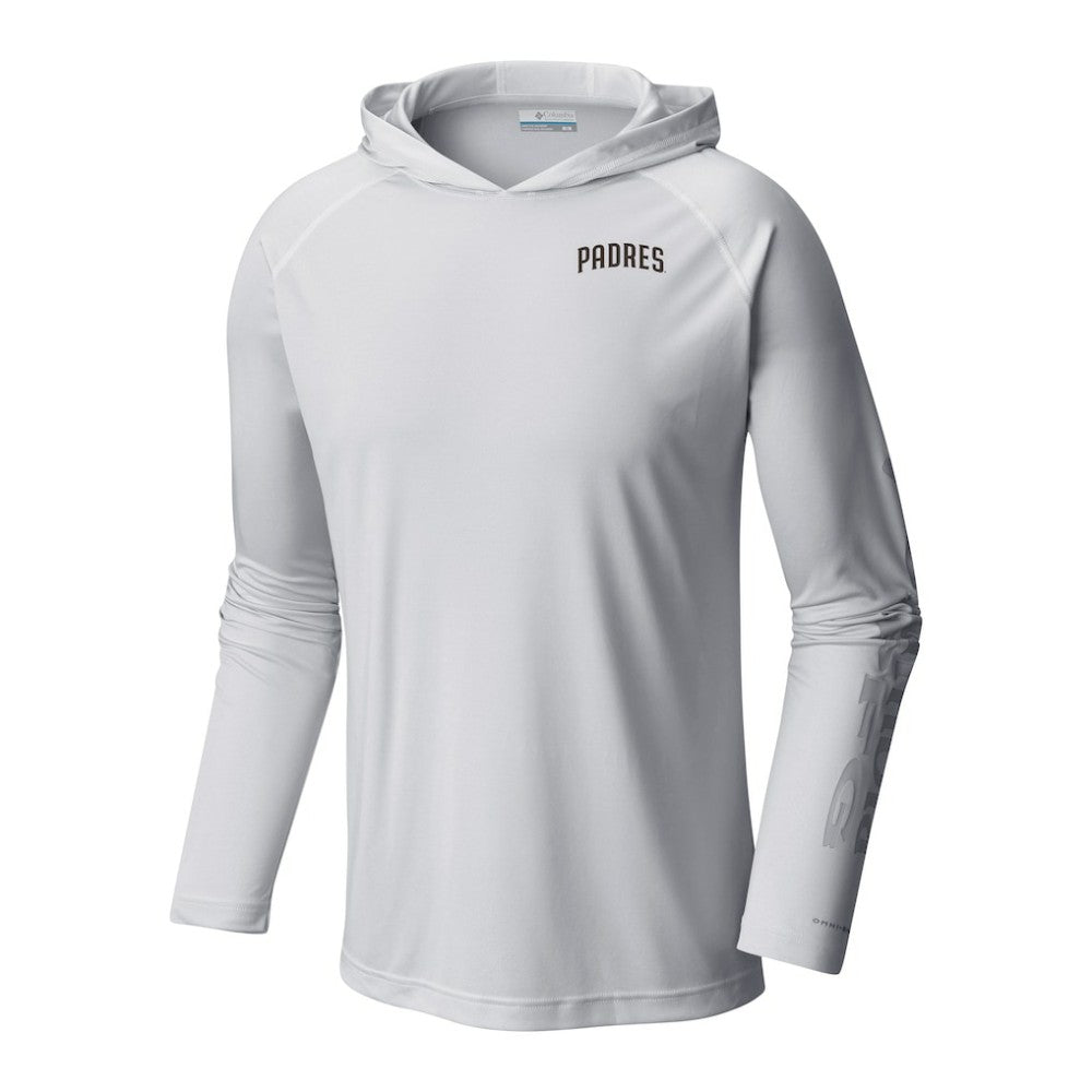 San Diego Padres Columbia Terminal Tackle Omni-Shade Pullover Hoodie for sale