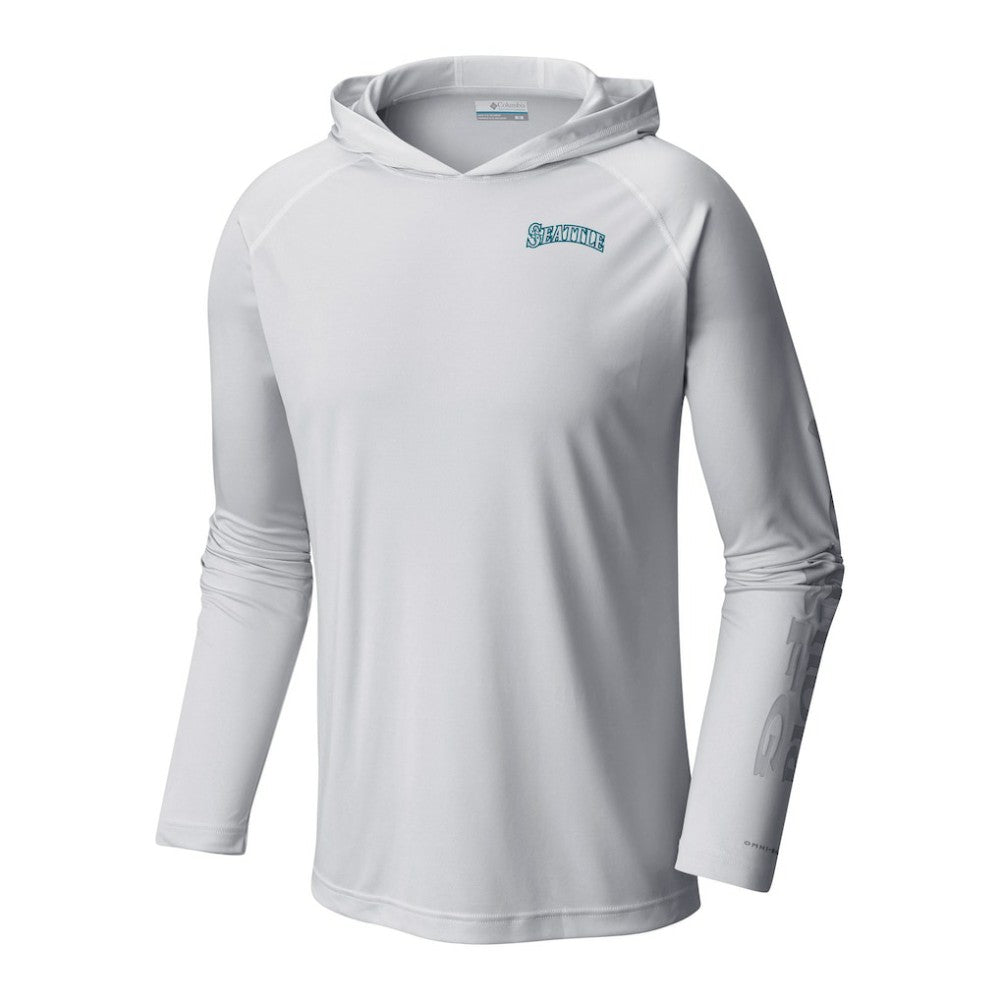Seattle Mariners Columbia Terminal Tackle Omni-Shade Pullover Hoodie On Sale