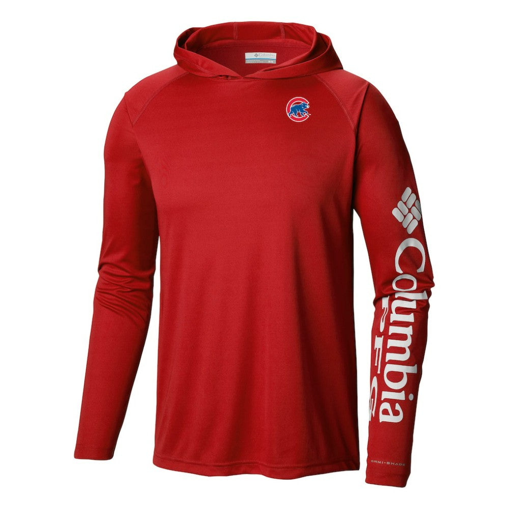 Chicago Cubs Columbia Terminal Tackle Omni-Shade Pullover Hoodie Clearance