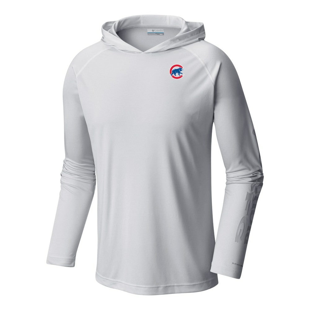 Chicago Cubs Columbia Terminal Tackle Omni-Shade Pullover Hoodie Near Me