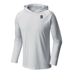 Detroit Tigers Columbia Terminal Tackle Omni-Shade Pullover Hoodie Clearance
