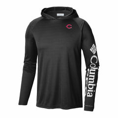 Cincinnati Reds Columbia Terminal Tackle Omni-Shade Pullover Hoodie Online