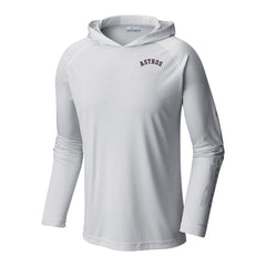 Houston Astros Columbia Terminal Tackle Omni-Shade Pullover Hoodie Online
