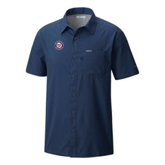 Washington Nationals Columbia Slack Tide Omni-Wick Button-Up Camp Shirt Clearance