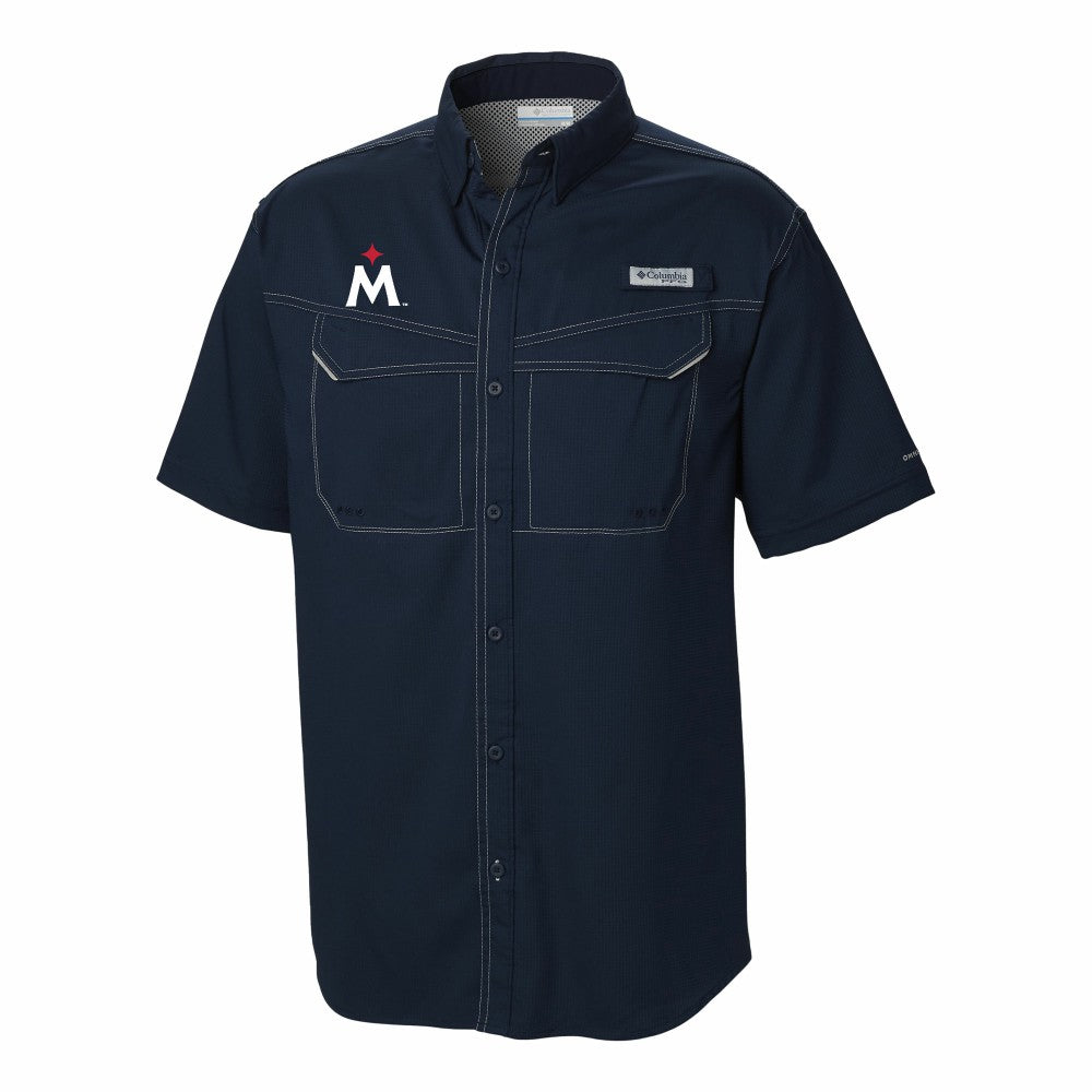 Minnesota Twins Columbia Omni-Wick Low Drag Offshore Button-Up Shirt Lifestyle