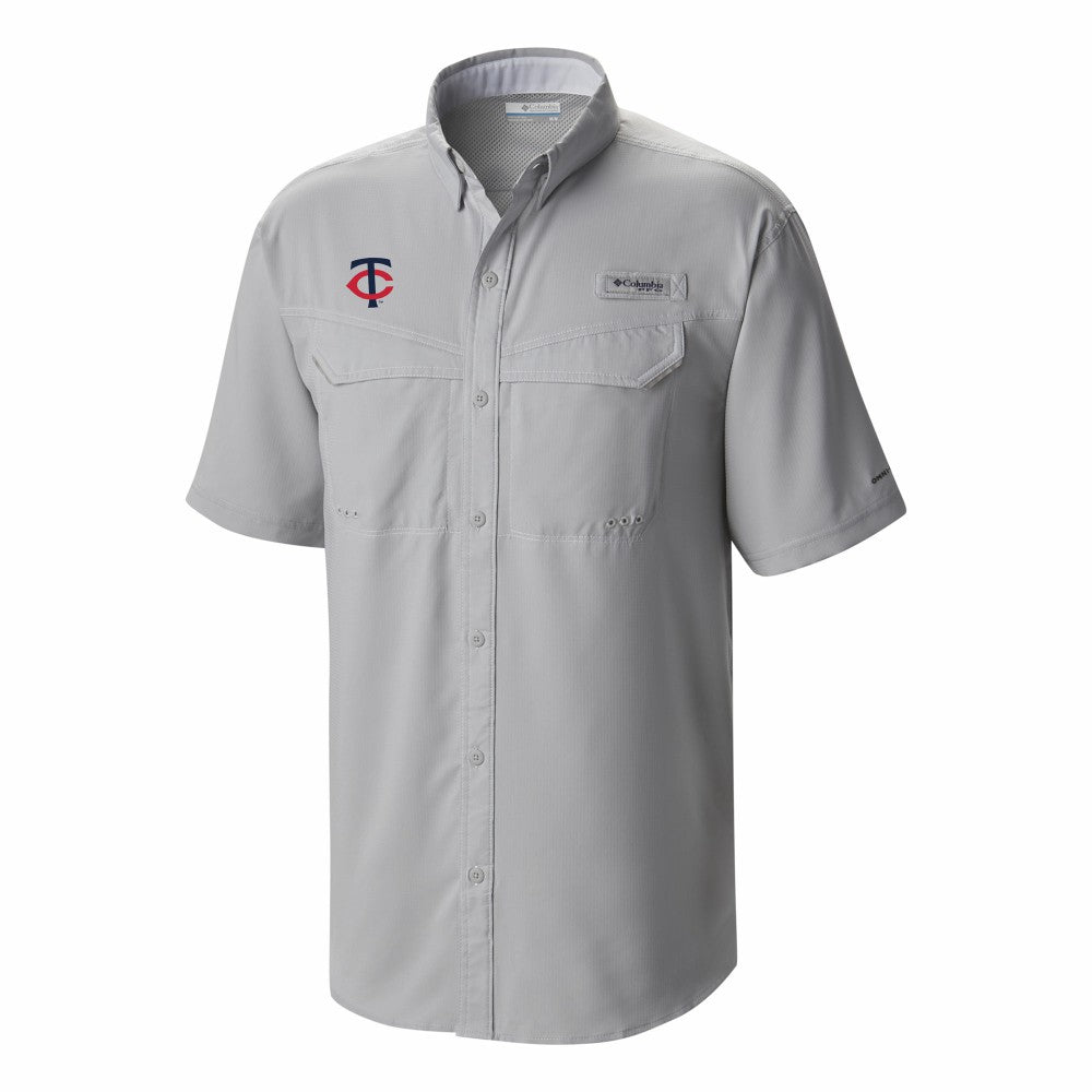 Minnesota Twins Columbia Omni-Wick Low Drag Offshore Button-Up Shirt Sale