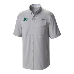 Athletics Columbia Omni-Wick Low Drag Offshore Button-Up Shirt Clearance