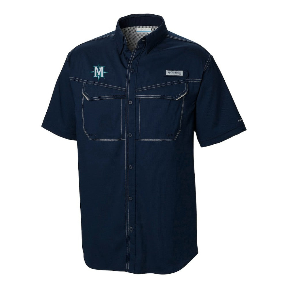 Seattle Mariners Columbia Omni-Wick Low Drag Offshore Button-Up Shirt for sale