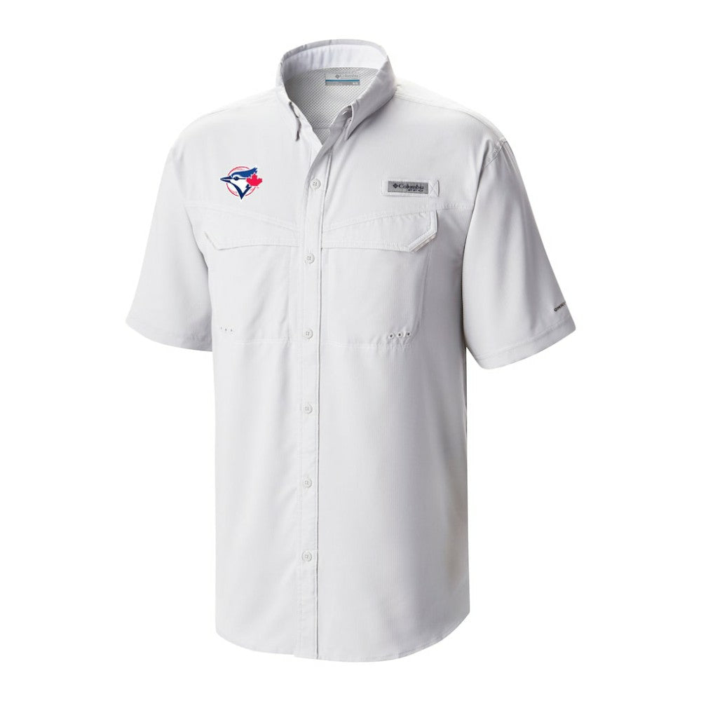 Toronto Blue Jays Columbia Omni-Wick Low Drag Offshore Button-Up Shirt Sale