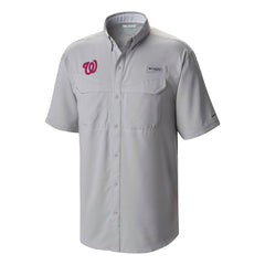 Washington Nationals Columbia Omni-Wick Low Drag Offshore Button-Up Shirt Near Me