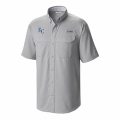 Kansas City Royals Columbia Omni-Wick Low Drag Offshore Button-Up Shirt On Sale