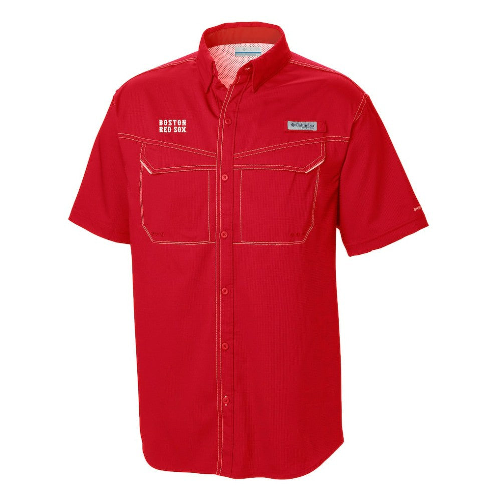 Boston Red Sox Columbia Omni-Wick Low Drag Offshore Button-Up Shirt Sale