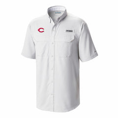 Cincinnati Reds Columbia Omni-Wick Low Drag Offshore Button-Up Shirt discount