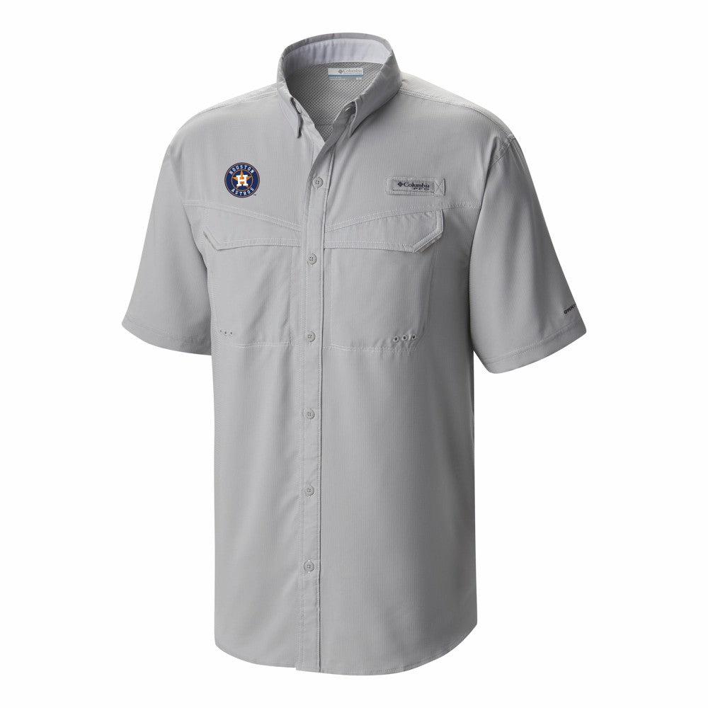 Houston Astros Columbia Omni-Wick Low Drag Offshore Button-Up Shirt Online